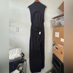 Free People NWT  Beach Women's Black Dream Jumpsuit Sleeveless Wide Leg Sz Large Photo 6