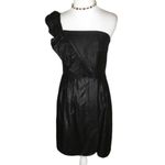 Milly  New York Black Shimmer Sleeveless Cocktail Party Special Event Dress 4 Photo 1