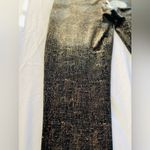 Spanx  Velvet RARE Leggings Black Gold Metallic Shine High Rise Stretch 20188R Photo 11