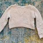 Wild Honey Cropped Knit Sweater Photo 0