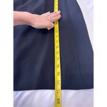 Shoshanna NWT  Black Sheath Dress With Beaded-Chain Ruffle Size 6 Photo 6