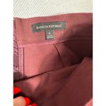 Banana Republic Burgundy Pencil Skirt | Size 6 | Back Zip Slit Career Midi Skirt Photo 5