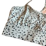 Varley Blue Animal Print Sports Bra Workout Athletic Athleisure Size Medium Photo 4