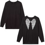 Torrid Wings Classic Fit Cozy Fleece Crew Sweatshirt Photo 1