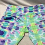 Glyder  rainbow tye dye print leggings size medium Photo 1