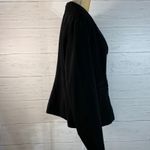 Mossimo Supply Co Mossimo black long sleeve blazer button front size L womens Photo 4