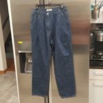 Rachel Comey ππ Axis Pant Pleated Jeans High Rise ~ 8 Indigo Bantam Blue NWOT Photo 8