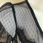 Fire Los Angeles Black Stretchy Lace Bodycon Sheath Dress XS Photo 3