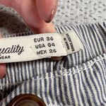 ZARA Premium Quality Blue & White Striped Casual Summer Pants Size 4 EUC Photo 6