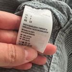 American Eagle Bomber Cropped Corduroy Light Blue Cotton Jacket Sz S Photo 6