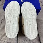 P448 StarBS High Top Sneakers Embroidered Panama Gray Size Zipper EU38 (7.5-8) Photo 6