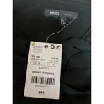 NEW Mango MNG Veronike Black Tiered Ruffle Sleeveless Cami Mini A Photo 2