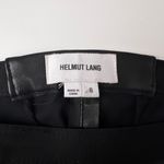Helmut Lang  leather leggings Lambs wool slim pants blogger favorite 6 Photo 3