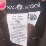 Sag Harbor  vintage brown 100% wool pencil skirt Photo 6