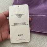 Fabletics NWT Oasis twist front velour sports bra Photo 2