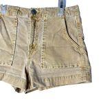 American Eagle Tan Corduroy High Rise Shorts‎ US 2 Photo 2