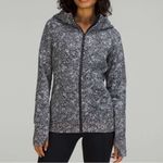 Lululemon  Scuba Full-Zip Hoodie Offbeat Alpine White Black Jacket Photo 1