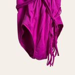 Seafolly Magenta Deep V One Piece Malliot Swimsuit Size 12 Photo 4