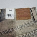 Levi's women's shorts gray 501 button fly W26'' Photo 4