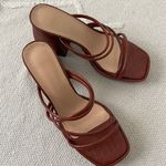 SheIn Chunky Heeled Strappy Mule Photo 1