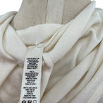 SKIMS  Logo Pointelle Zip Up Hoodie Ivory Cream Size Small Photo 13