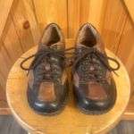 Born concept Boc Born Brown Sneakers Womens Size 7 Tennis Shoes Leather Laces Photo 1