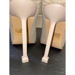 EGO  Womens Square Toe Textured Stiletto Ankle Sock Booties Nude  US SIZE 6 Photo 11