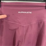 Alphalete Pocket Leggings Size XS Cranberry Wine Photo 2