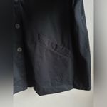 Woman Within  black denim chore coat size 2X - 26/28 Photo 2