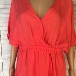 Coral Blouse, Large Pink Photo 3