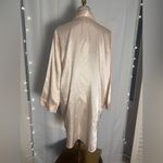Lisa Intimates Satin Nightshirt Champagne Polka Dot Button Front M Size M Photo 1