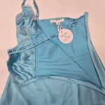 MORE TO COME Hallie Mini Dress in Blue XS Photo 7