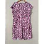 Title Nine  XL Women’s Daring Dress XL Pink White Paisley Wicking Active Beach Photo 3