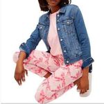 J.Crew  Everyday‎ Leggings in Camp Sunny Tie Dye Begonia Pink Womens Size XL Photo 2