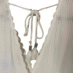 Blue Island NWT  Womens‎ Cream Gold Metallic Layered A-Line Dress Extra Small Photo 3