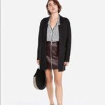 EXPRESS ✨2xHP✨Vegan Leather O-Ring Zip Front Mini Skirt✨ Photo 2