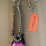 Betsey Johnson NWT  Pink Pumpkin Necklace Photo 6