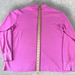 Outdoor Voices  Long Sleeve Rugby Polo‎ Top Shirt Pink Size L Photo 7