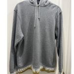 Opening Ceremony  Gray Metallic Logo Sweatshirt Sz M Photo 0