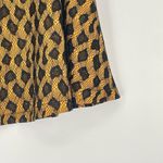 English Rose Womens Gold Blue A-line Pocketed Mini Sparkle Skirt Size Small Photo 4