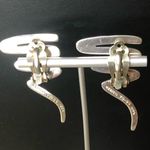 TAXCO Sterling Silver Zig Zag Clip On Earrings *Coordinates w/ Tiffany Necklace Photo 4