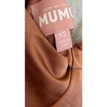 Show Me Your Mumu  Anderson Maxi Dress in Copper Luxe Satin XS Photo 3