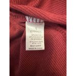 Heart Hips Cropped Top Shirt Choker Burgundy Maroon Red Keyhole Women's Large Photo 4