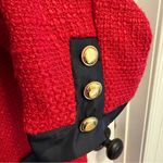 Tuckernuck Pomander Place Coco Tweed Bow Mini Dress in Red Size XXXL Photo 6