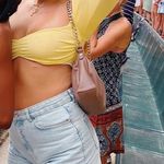 White Fox Boutique White fox what about me long sleeve crop lemon Photo 6