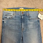 Mother The Insider‎ Crop Step Fray Jeans Thrilling Shots 28 Blue Photo 7