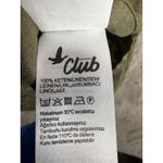 Club Beymen Linen Button Down Shirt Long Sleeve Olive Green Tunic XS Minimalist Photo 2