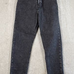 Levi's wedgie skinny black wash 28 fray raw hem Photo 0