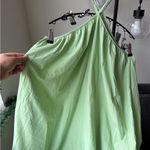 ASOS Light Green One Shoulder Dress Photo 2