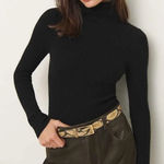 Reformation NWT  Tink Cashmere Bodysuit in Black Photo 0